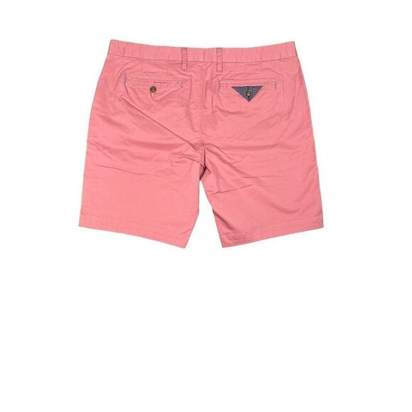 Ted Baker Men's Chino Shorts Pink Flat Front Pockets Stretch Twill 38R New - Picture 3 of 9